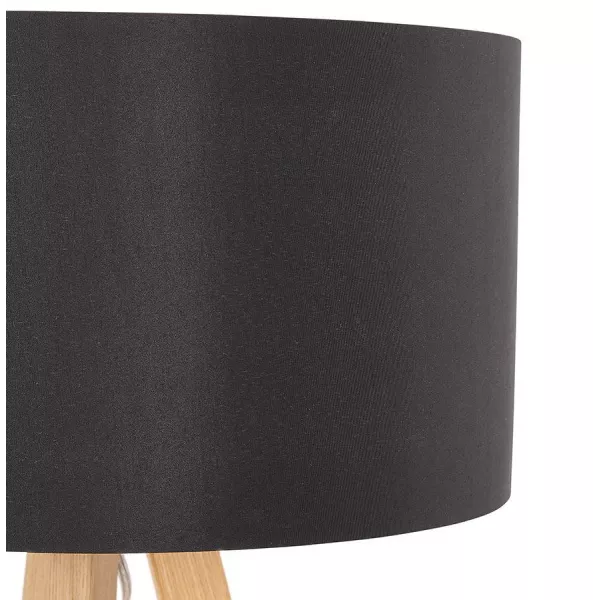 Lampe de table sur trépied scandinave TRANI MINI (noir) - image 28538