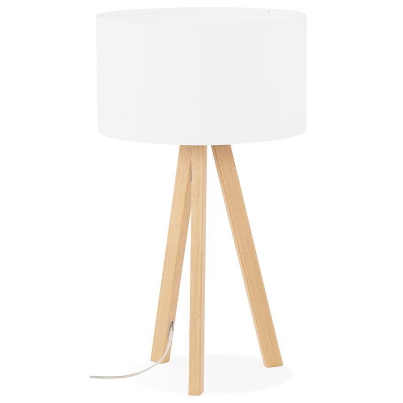 Lampada da tavolo su treppiede scandinavo TRANI MINI (bianco) - image 28563