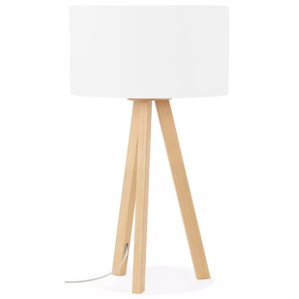 Lamp table on tripod Scandinavian TRANI MINI (white) - image 28565