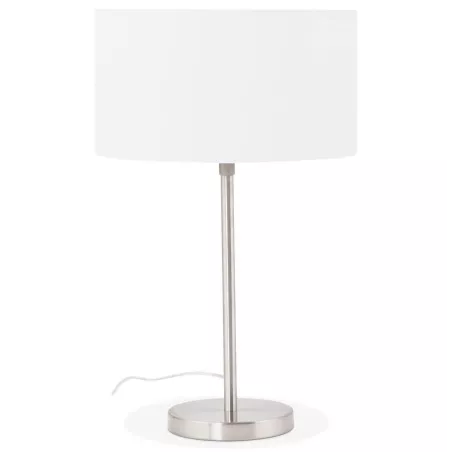 Table lamp design adjustable in height LAZIO in tissue (white) - image 28682