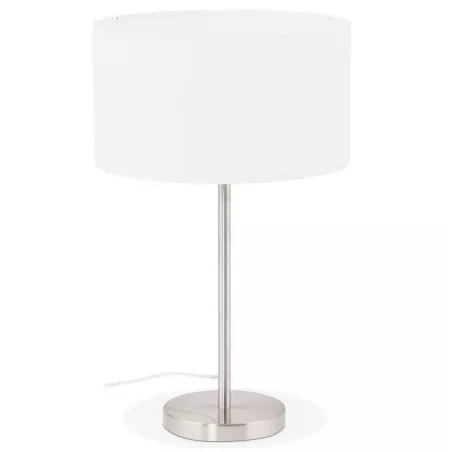 Table lamp design adjustable in height LAZIO in tissue (white) - image 28683