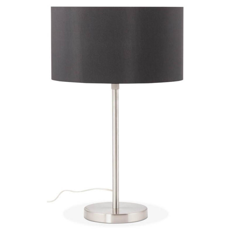 Adjustable height LAZIO (black) fabric design table lamp - image 28707