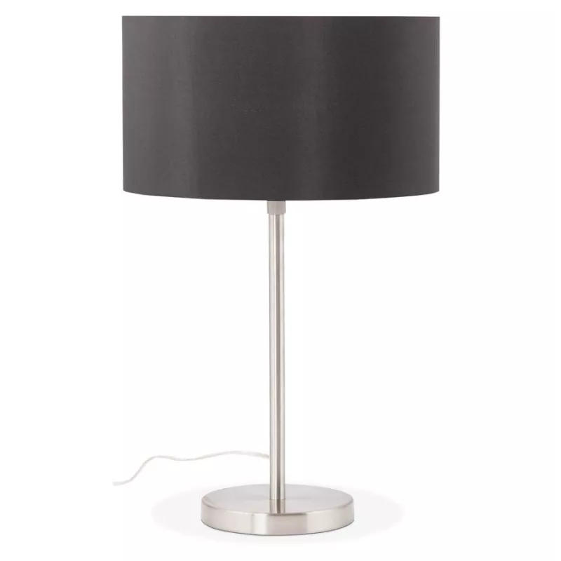 Adjustable height LAZIO (black) fabric design table lamp - image 28707