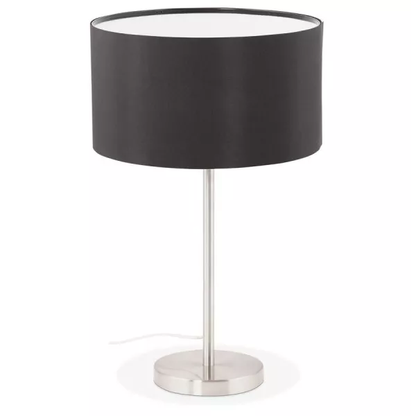 Adjustable height LAZIO (black) fabric design table lamp - image 28708