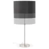 Adjustable height LAZIO (black) fabric design table lamp - image 28709