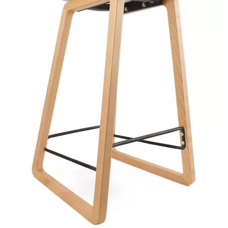 Stool barstool Scandinavian mid-height SCARLETT MINI (white) to associate with Modern Stools For An Elegant Interior