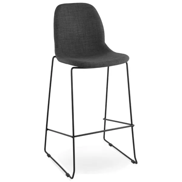 Stool design bar DOLY (dark gray) fabric Chair - image 29075