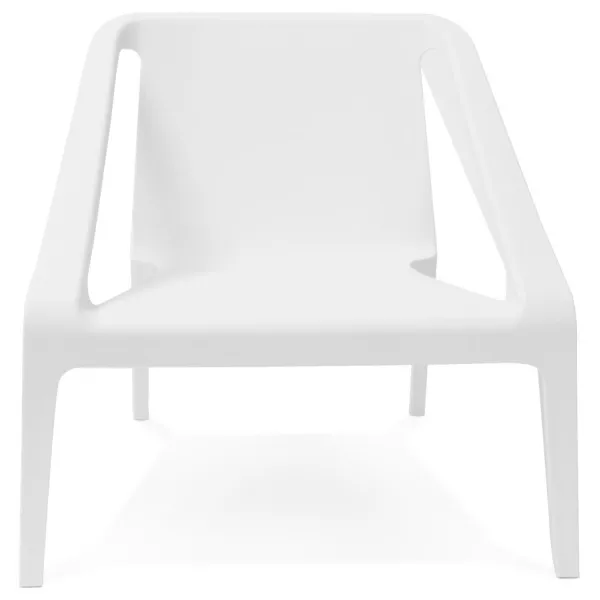 Chair design relax garden SUNY (white) to associate with Vintage Garden Armchair For A Retro Touch