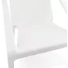 Chair design relax garden SUNY (white) to associate with Padded Garden Armchair For Optimal Comfort