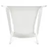 Chair design relax garden SUNY (white) to associate with Stackable Garden Armchair to Save Space