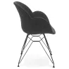 Design chair TOM industrial style fabric (dark gray) - image 29161