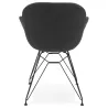 Design chair TOM industrial style fabric (dark gray) - image 29162