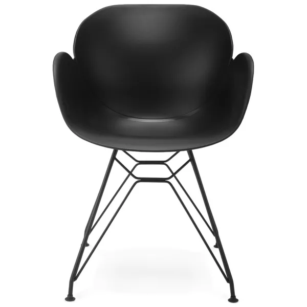 Design chair industrial style TOM polypropylene (black) - image 29173