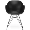 Design chair industrial style TOM polypropylene (black) - image 29173