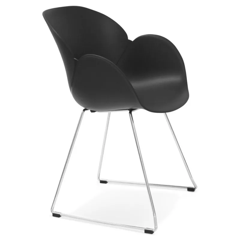 Design chair foot tapered ADELE polypropylene (black) - image 29249