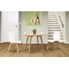 Dining table style Scandinavian round PONY (Ø 120 cm) (wooden) - image 30040