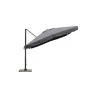 Parasol deported square with ventilation 3 m x 3 m Caesar (grey) - image 30069