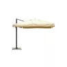 Parasol deported square with ventilation 3 m x 3 m Caesar (beige) - image 30073