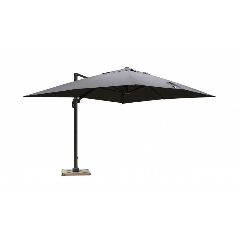 Parasol deportati con ventilazione 3m x 4m LEONIE (grigio) - image 30087