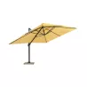 Parasol deported with ventilation 3 m x 4 m LEONIE (beige) - image 30092