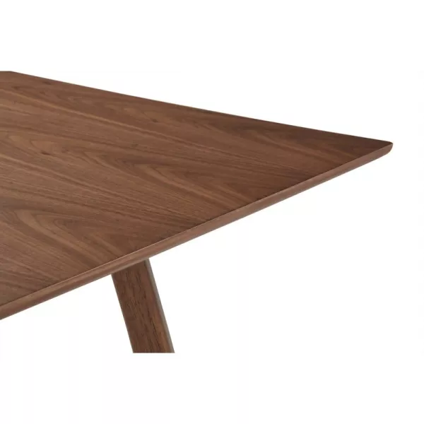 Table à manger design LOANE en bois (180cmX90cmX76cm) (noyer) - image 30547