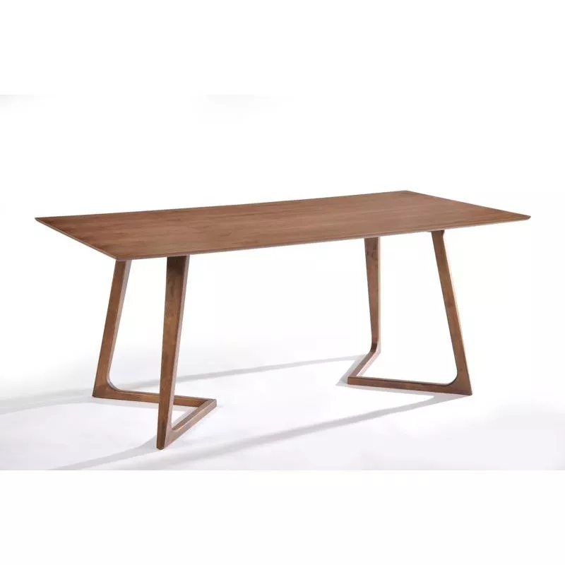 Tavolo da pranzo design LOANE in legno (180cmX90cmX76cm) (annegato) - image 30549