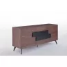 Buffet row 2 doors 2 drawers vintage MAGEN wooden (Walnut) - image 30638