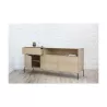 Buffet 3 doors, 1 drawer, 1 niche design BRIEG in 100% solid oak (natural raw oak) - image 36036