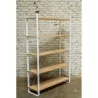 Shelf design NUCE bookcase solid oak (natural oak) - image 36048