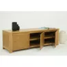 TV low contemporary 3 doors ANATOLY (natural) massive teak furniture - image 36152