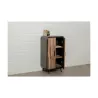 Industrial top storage 60 cm BENOIT massive teak recycled and metal furniture to associate with Sideboard Buffet Storage Unit Pa