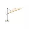 Parasol deported square with ventilation 2.5 m x 2.5 m NIKA (beige) - image 36516