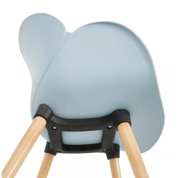 Design chair style Scandinavian LENA polypropylene (sky blue) - image 36955