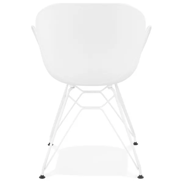 Design chair and moderne TOM polypropylene foot (white) white metal - image 37103