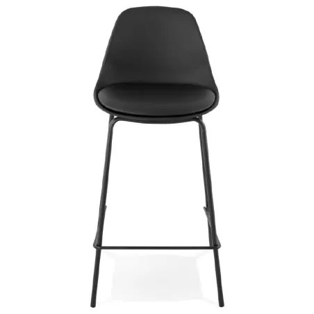 Bar bar halfway up industrial OCEANE MINI (black) chair stool - image 37383