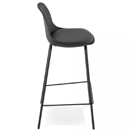 Bar bar halfway up industrial OCEANE MINI (black) chair stool - image 37384