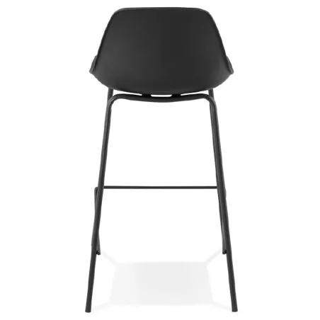 Bar bar halfway up industrial OCEANE MINI (black) chair stool - image 37386