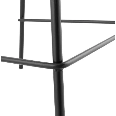 Bar bar halfway up industrial OCEANE MINI (black) chair stool - image 37390