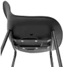 Bar bar halfway up industrial OCEANE MINI (black) chair stool - image 37392