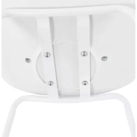 Bar bar halfway up industrial OCEANE MINI (white) chair stool - image 37407