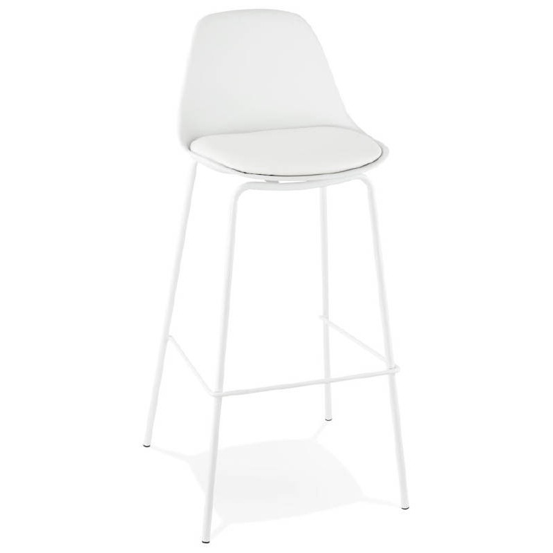 Industrial bar OCEANE (white) Chair bar stool - image 37420