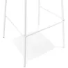 Tabouret de bar chaise de bar industriel OCEANE (blanc) - image 37428