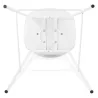 Tabouret de bar chaise de bar industriel OCEANE (blanc) - image 37430