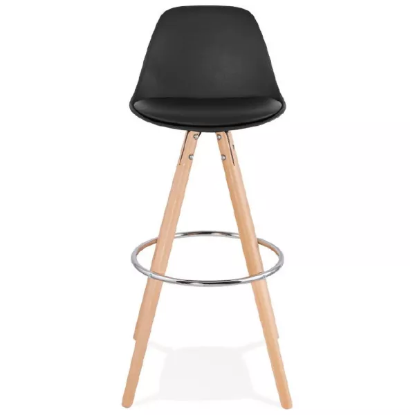 Barstool design Scandinavian OCTAVE (black) - image 37457