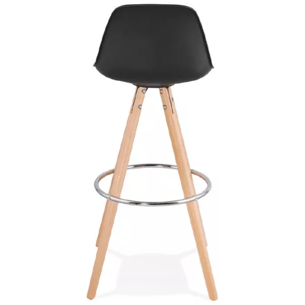 Barstool design Scandinavian OCTAVE (black) - image 37460