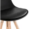 Barstool design Scandinavian OCTAVE (black) - image 37463