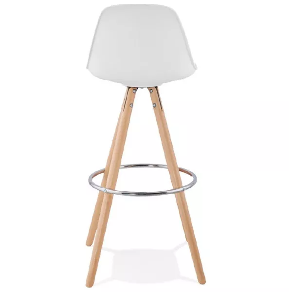 OCTAVE Scandinavian design bar stool (white) - image 37474