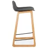 Bar bar halfway up Scandinavian SCARLETT MINI (black) chair stool - image 37500