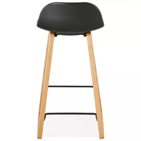 Bar bar halfway up Scandinavian SCARLETT MINI (black) chair stool - image 37502