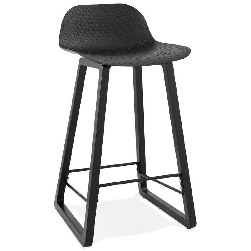 Bar Bar auf halber Höhe Design Stuhl Hocker OBELINE MINI (schwarz) - image 37511